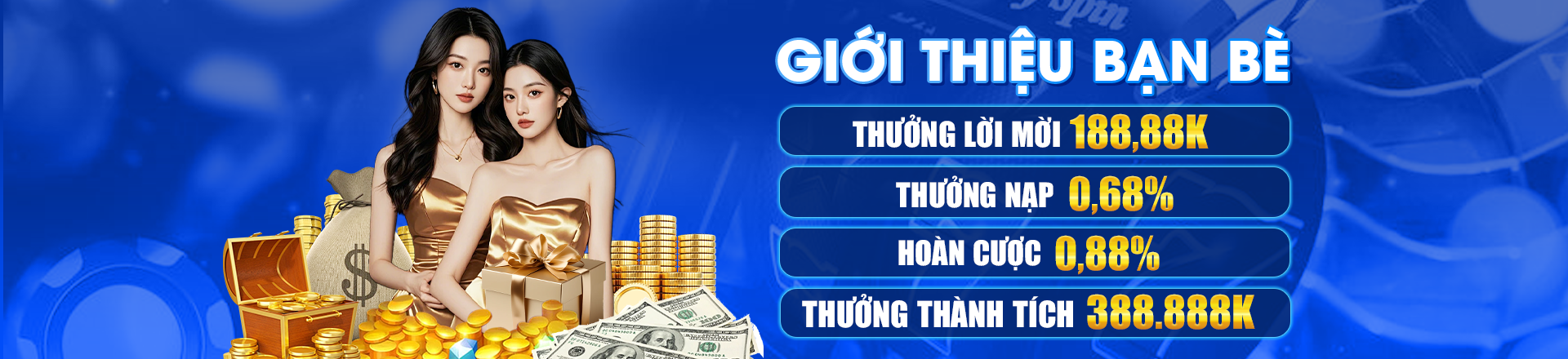 Hình ảnh quảng cáo của 66ff hiển thị nền tảng và các lợi ích